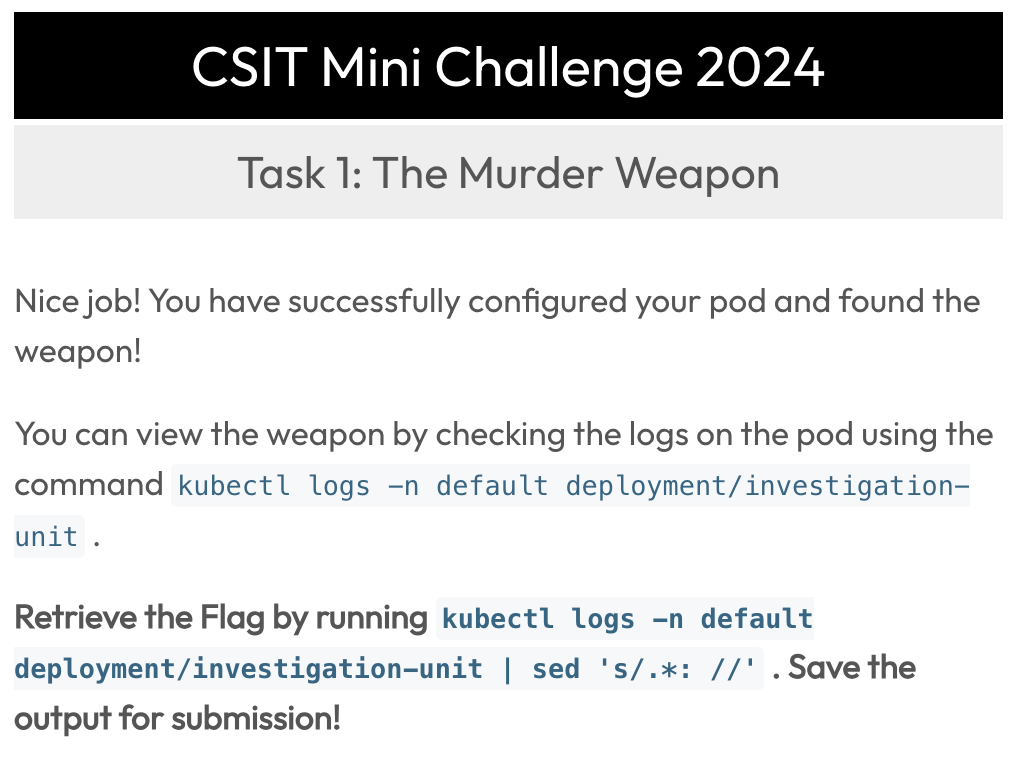 CSIT Mini Challenge - Nov 2024