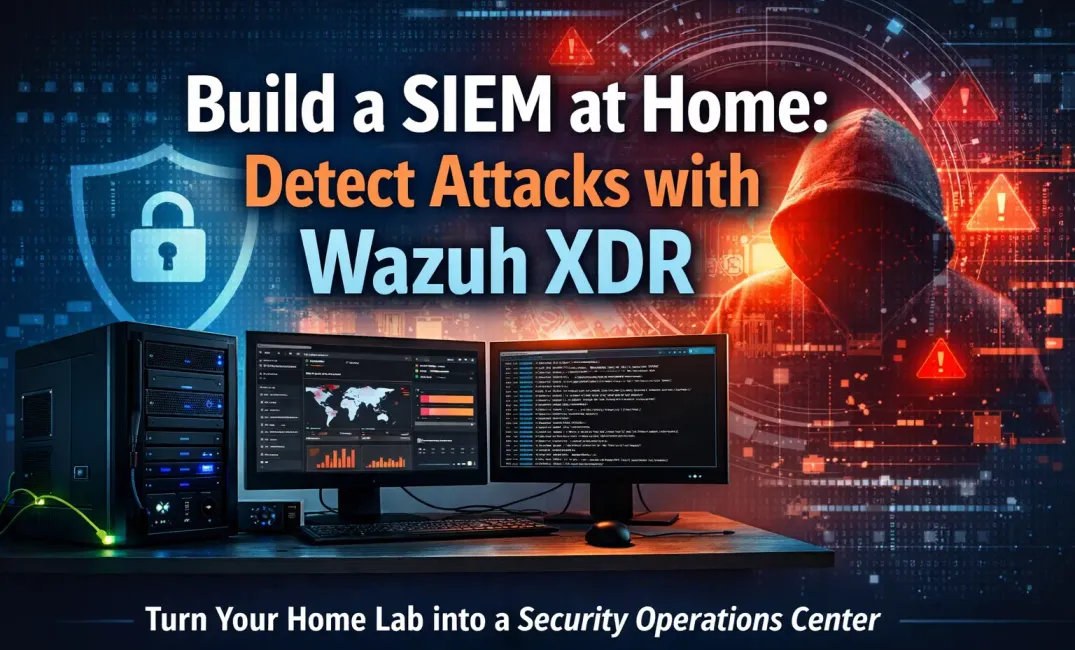 Build a SIEM at Home: Detect Attacks with Wazuh XDR