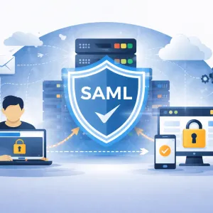 Image of: How SAML Authentication Works