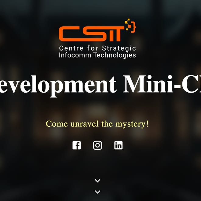 Image of: CSIT Mini Challenge - Nov 2024