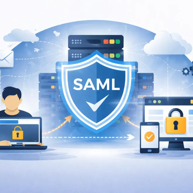 Image of: How SAML Authentication Works
