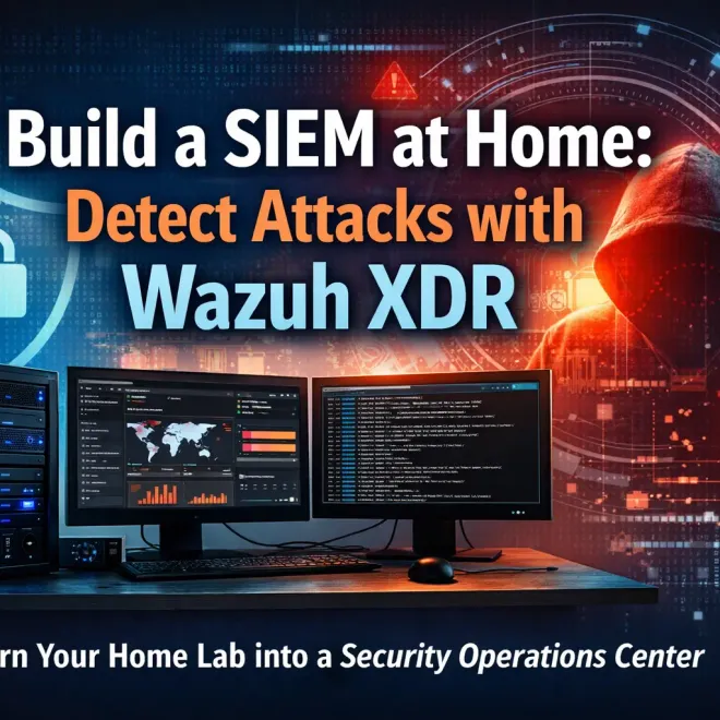 Image of: Build a SIEM at Home: Detect Attacks with Wazuh XDR